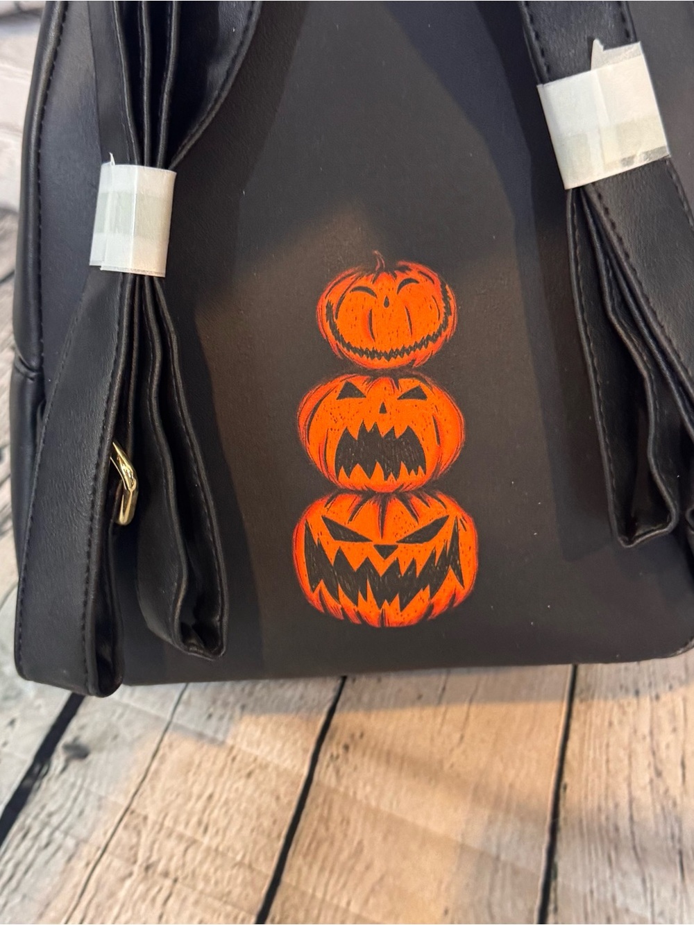 Nightmare Before Christmas Hot Topic Loungefly Lock Shock Barrel Mini Backpack - Picture 5 of 6